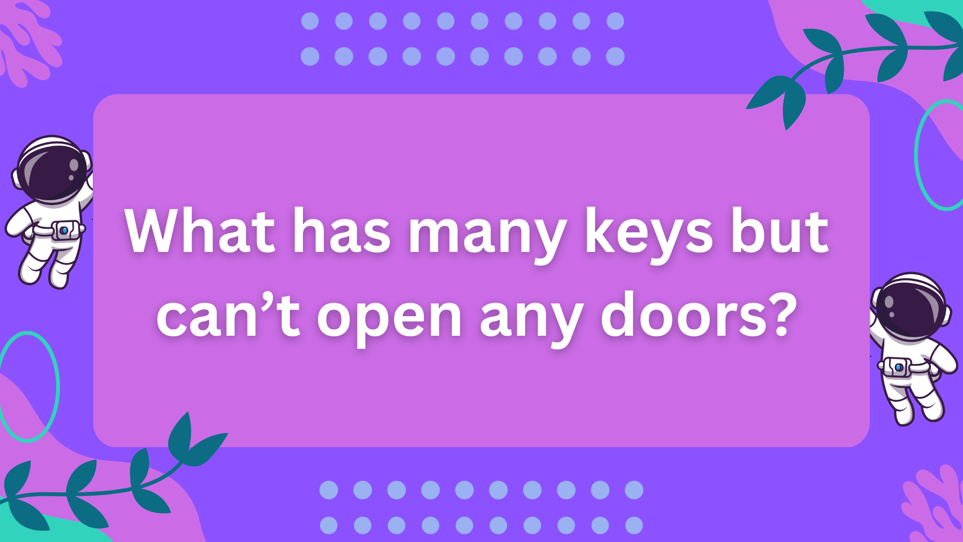 Riddle of the week is here for you !!!  Guess the word and comment  your answer.