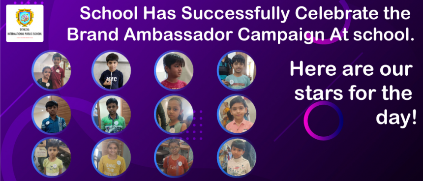 Brand Ambassadors of Devasya International Public School
