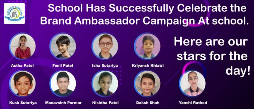 The shining stars as Brand Ambassador