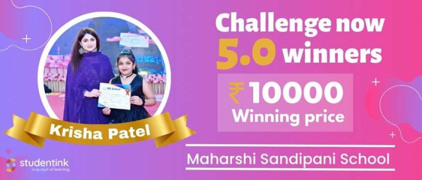 Congratulations to the 1st winner of Challenge Now 5.0! Keep striving for excellence.