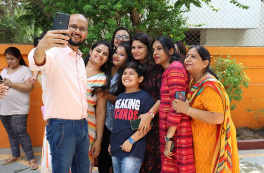 Mission Million Trees at Shanti Hopskotch Shyamal Cross Roads, Ahmedabad