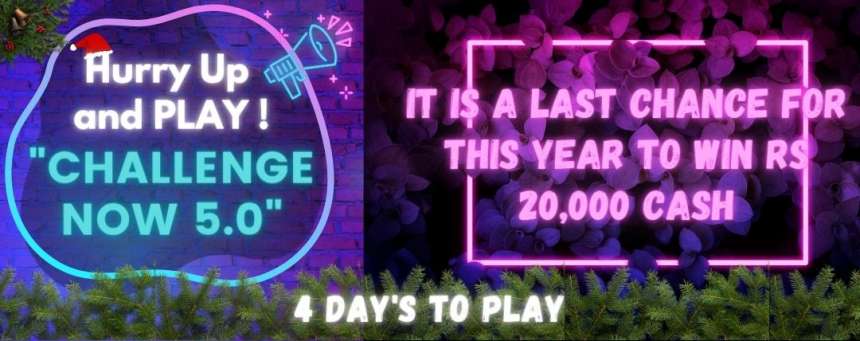 Hurry Up and PLAY " Challenge Now 5.0"