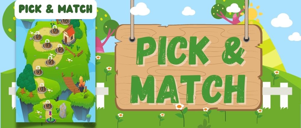 Pick and match blocks!! Sharpen  your memory in fun way...