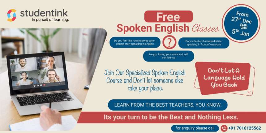Free Spoken English Class