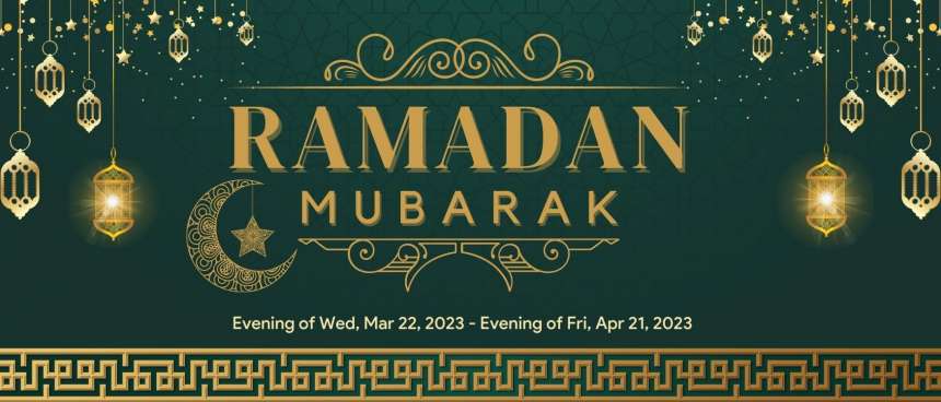“On the occasion of Ramadan, we extend our best wishes to you and your family. we hope your home is filled with many joys and positivity.”