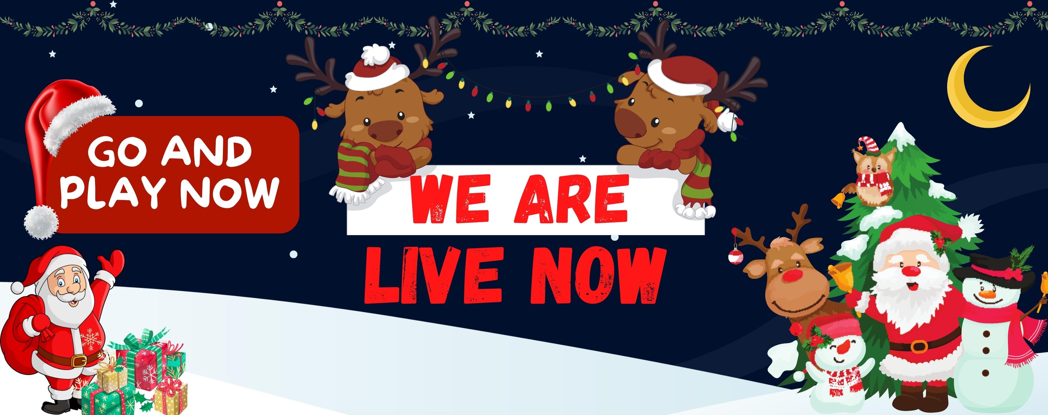 We are live from today