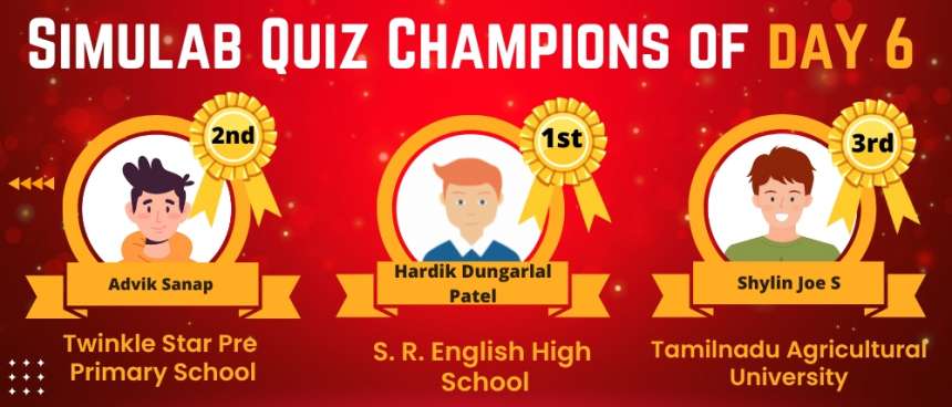 SimuLab Quiz Champions Of Day 6