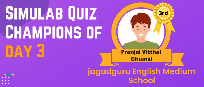 SimuLab Quiz Champions of day 3