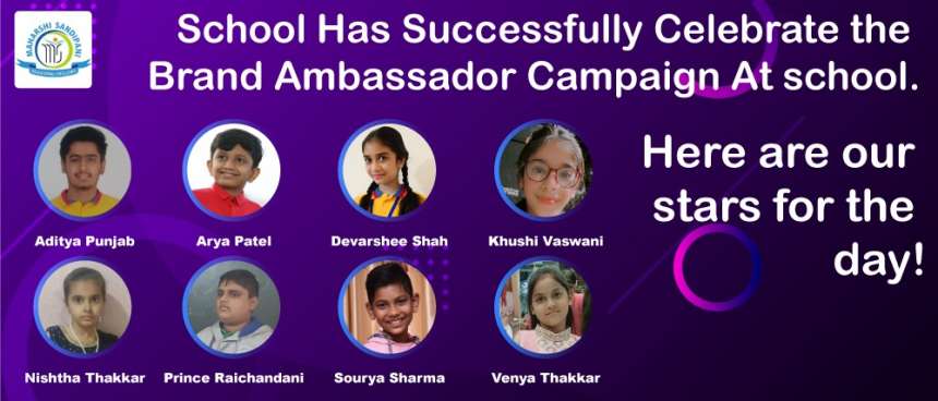 The shining stars as Brand Ambassador