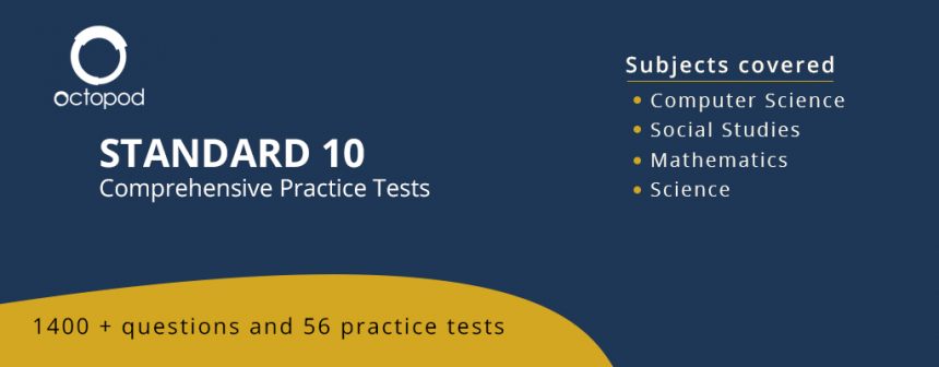 Standard 10 Comprehensive Tests