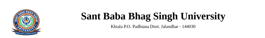 SANT BABA BHAG SINGH UNIVERSITY