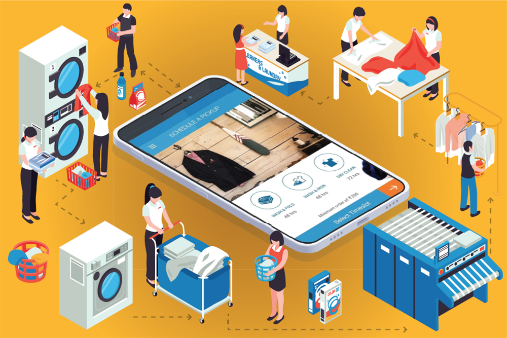 NEW-AGE START-UPS ARE CLEANING UP THE LAUNDRY MARKET