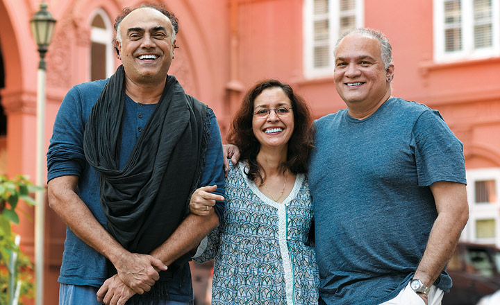 Rajit Kapur, Shernaz Patel and Rahul da Cunha