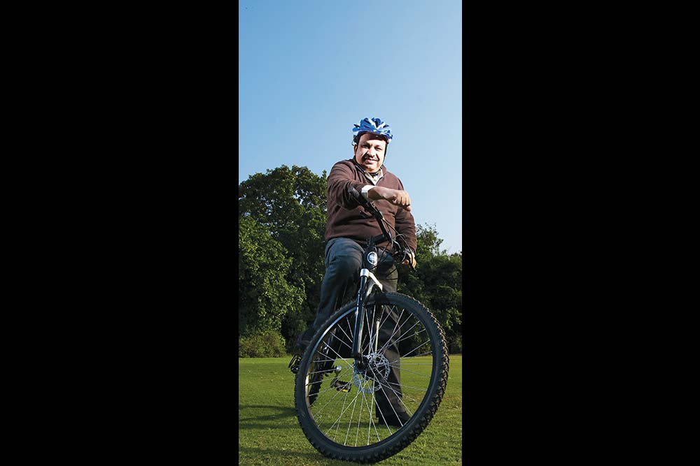 Pedalling ahead
