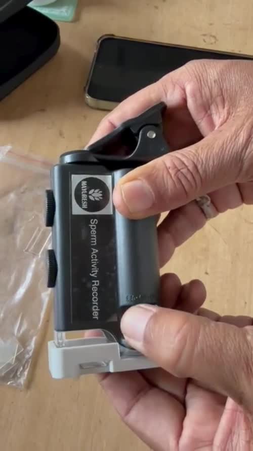 Digital Smartphone Microscope - video