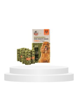 FOFOS Poop Bag Refills 17 bags*8 roll