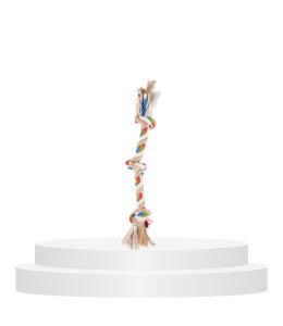 FOFOS FLOSSY 3 KNOTS ROPE TOY
