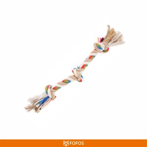 FOFOS FLOSSY 3 KNOTS ROPE TOY