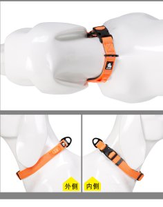 TRUELOVE Padded collar  Orange