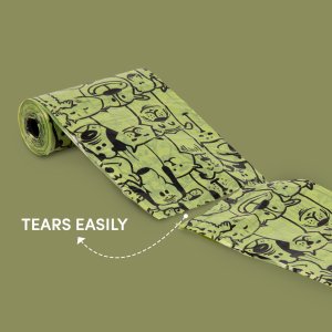 FOFOS Waste Bag Refills (17bags*4rolls)