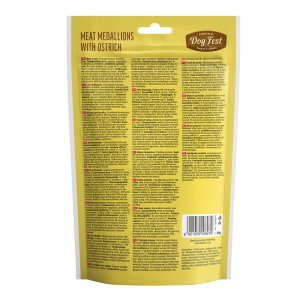 Dogfest Medallions with ostrich