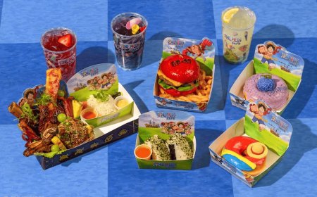 One Piece Cafe Los Angeles Grand Opening Set for August 2 with Exclusive Menu and Merchandise