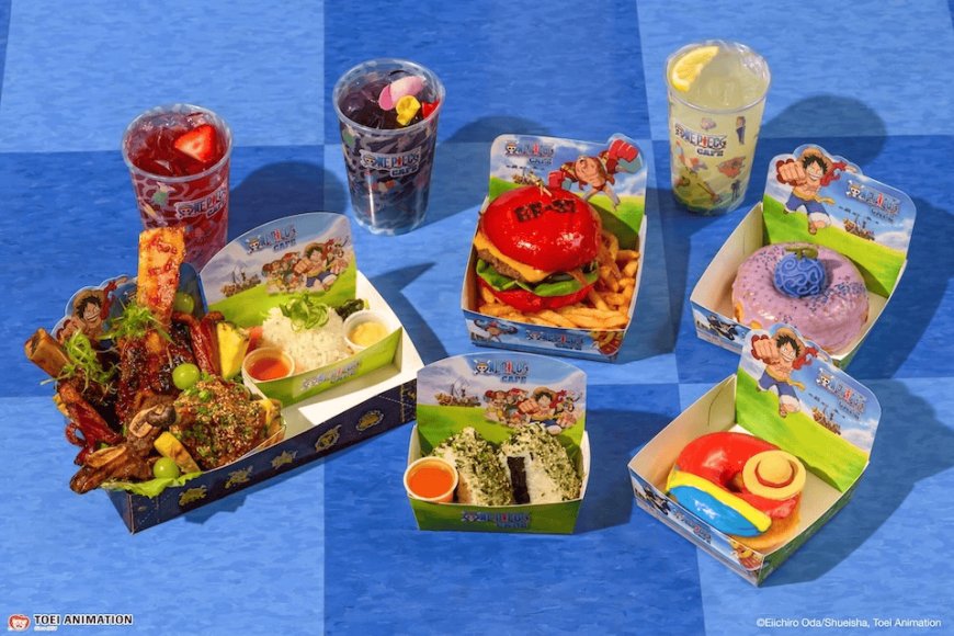 One Piece Cafe Los Angeles Grand Opening Set for August 2 with Exclusive Menu and Merchandise