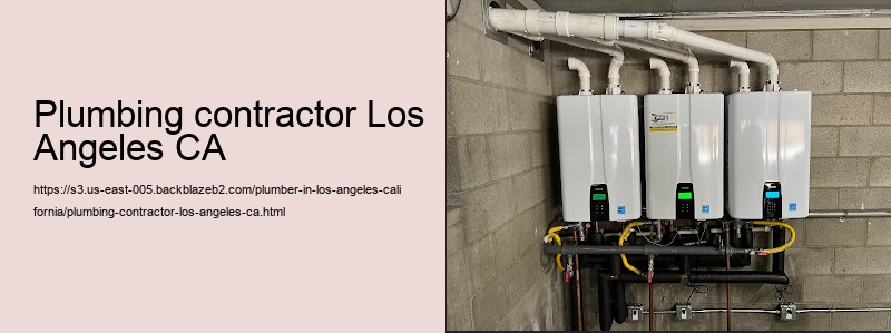 plumbing contractor Los Angeles CA