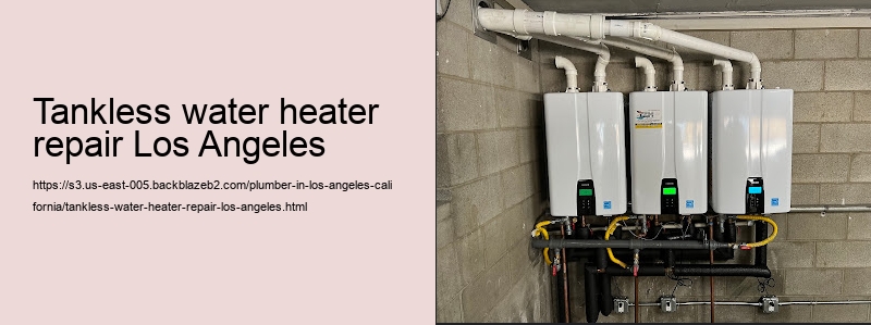 tankless water heater repair Los Angeles