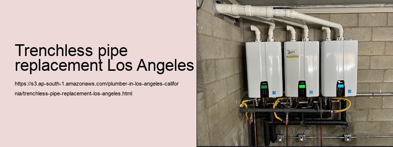 trenchless pipe replacement Los Angeles