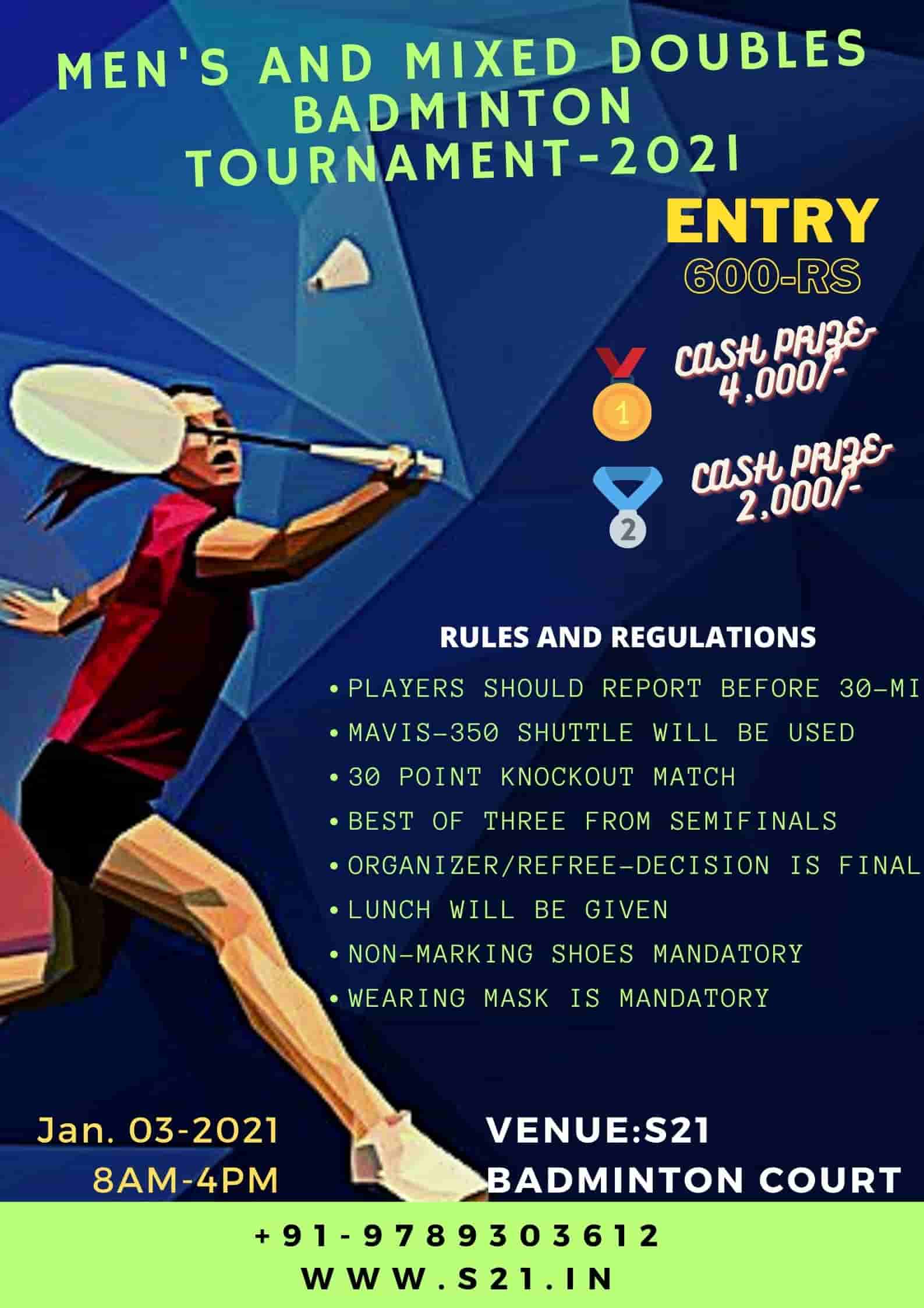 Badminton tournament 2021