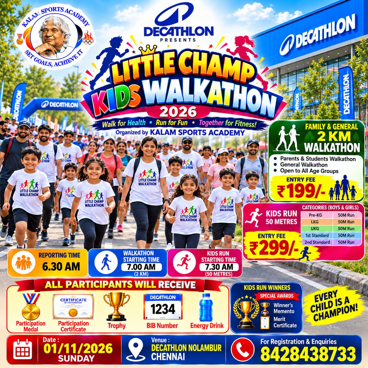 Little Champ Kids Walkathon 2026