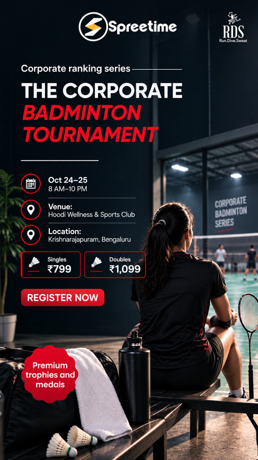 SPREETIME Mixed Corporate Badminton Ranking Series