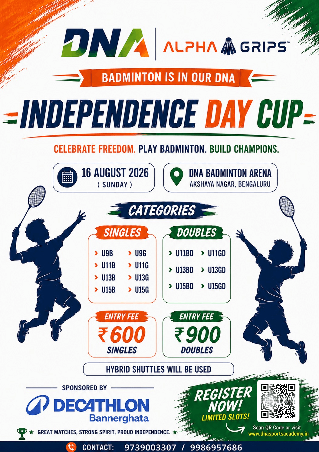 DNA Alpha Grips Independence Day Cup 2026