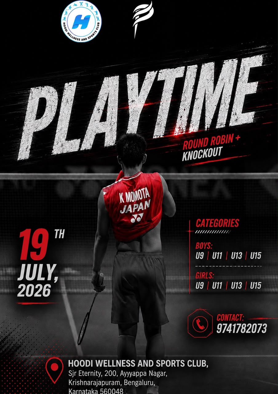 PLAYTIME BADMINTON LEAGUE SEASON -B 1/4