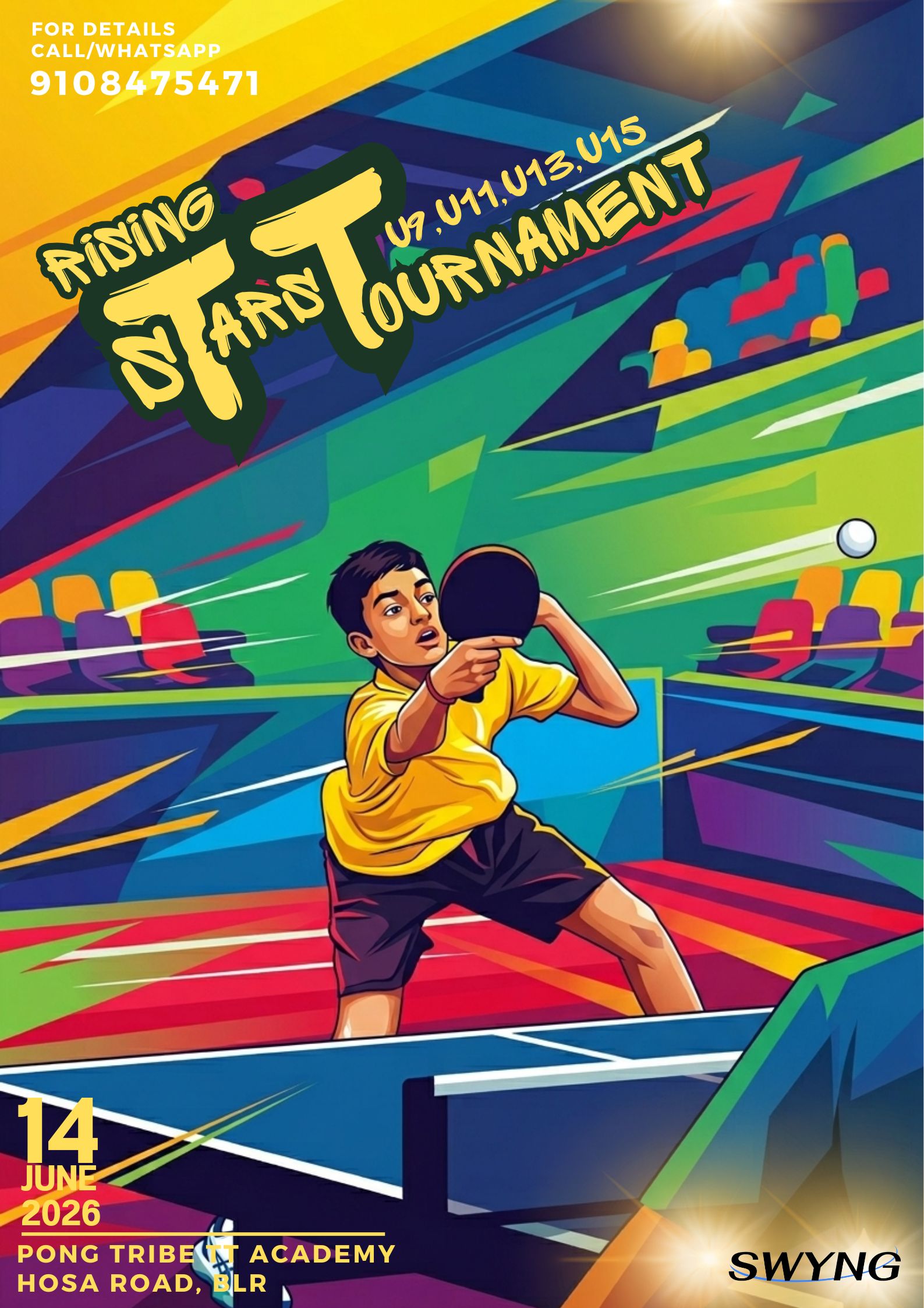 Rising Stars TableTennis Tournament by SWYNG