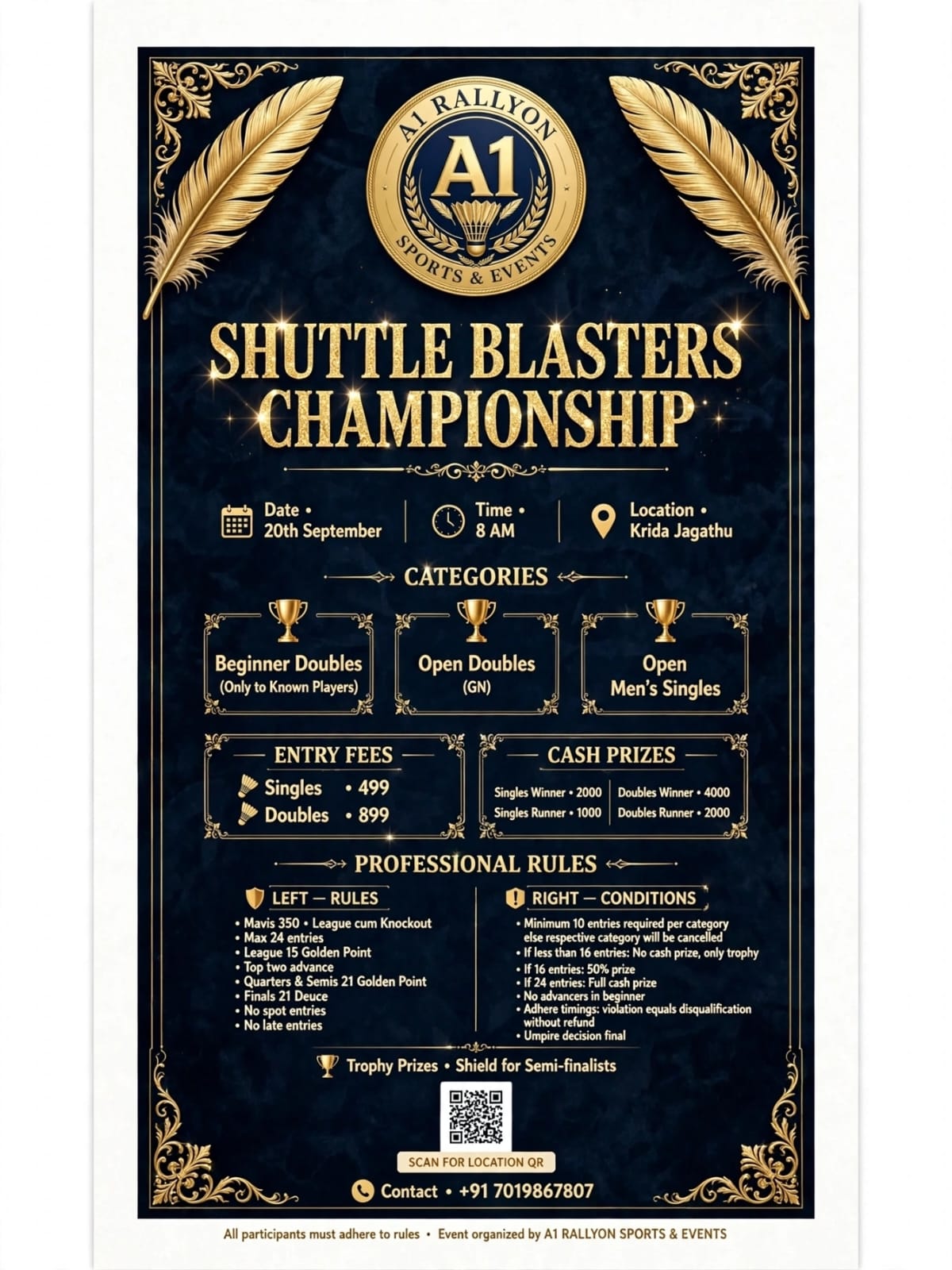 Shuttle Blasters Championship