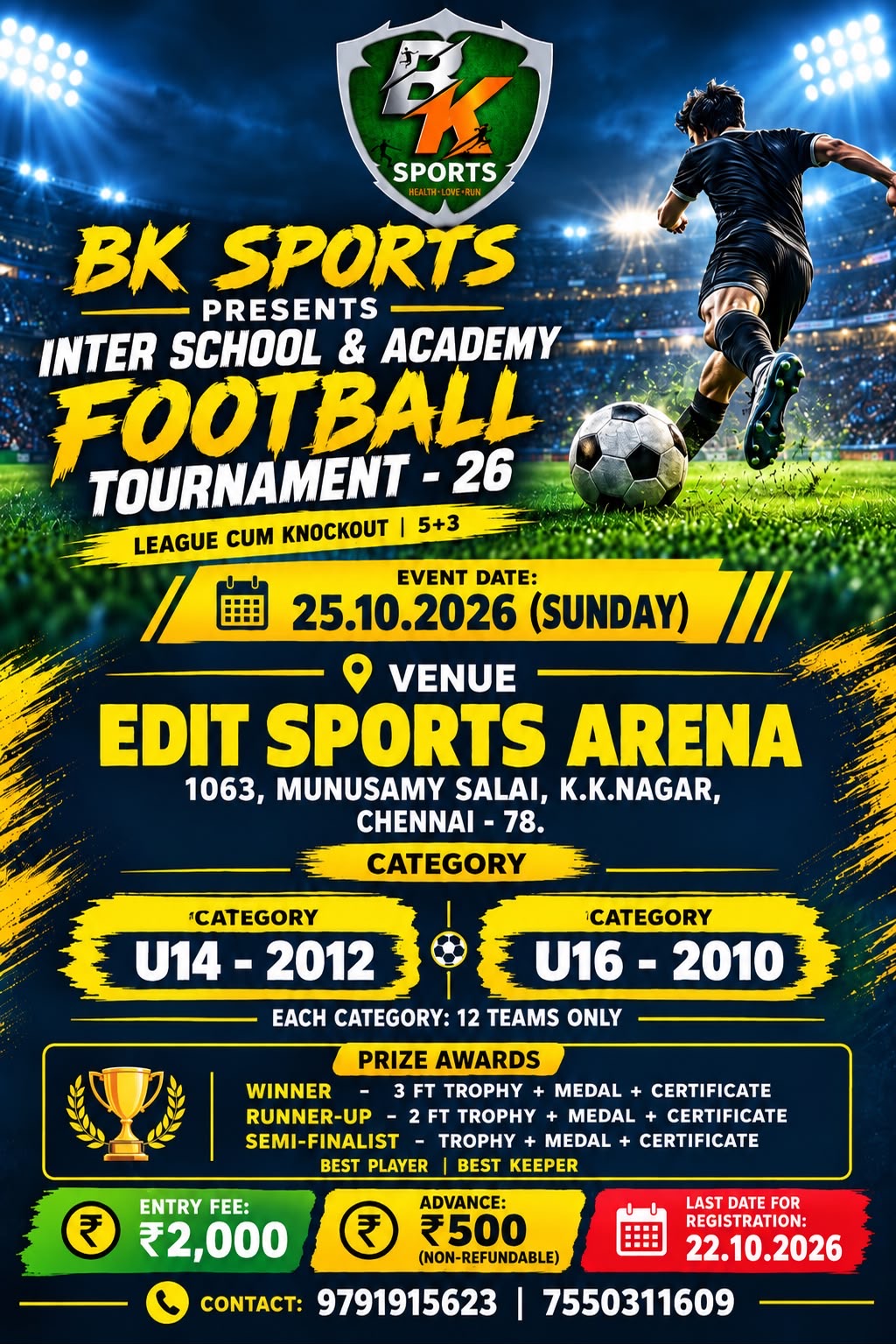 Inter School & Academy Football Tournament - 26