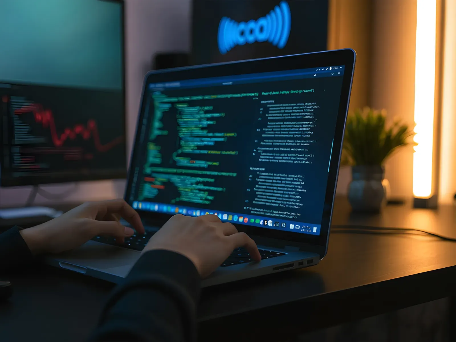 Coding in the dark — programmer's screens