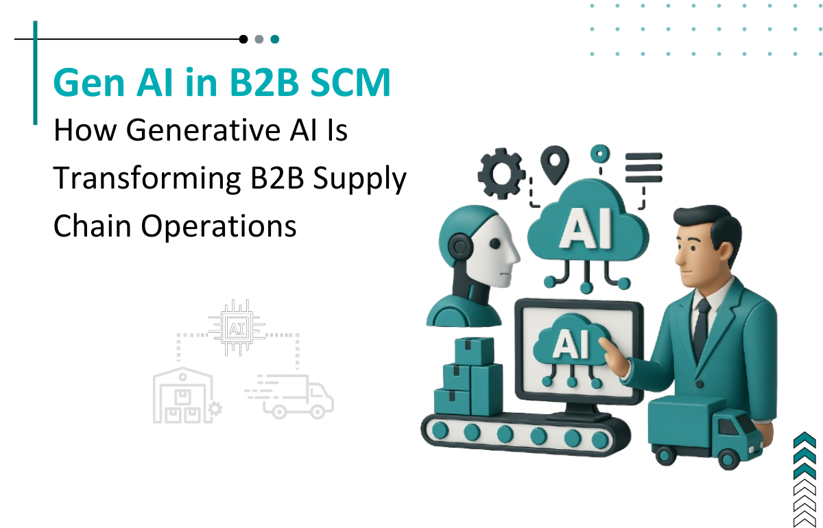 Generative AI in Supply Chain for B2B Logistics and AI Optimization