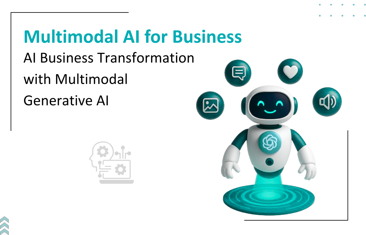 Multimodal Generative AI transforming business automation with cost-effective AI solutions and enhanced customer engagement.