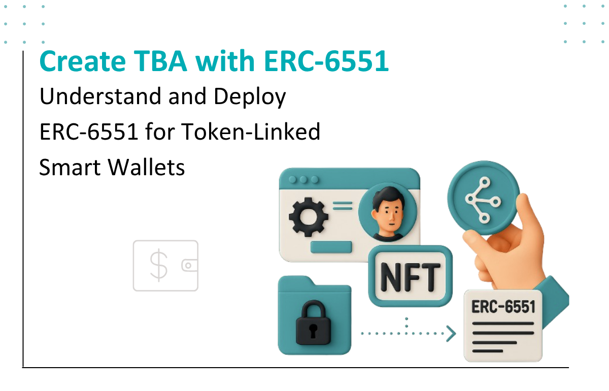 ERC-721 holds the base for creating an ERC-6551 NFT with the Token Bound Account, essentially giving them the ability to have their own smart contract wallets.
