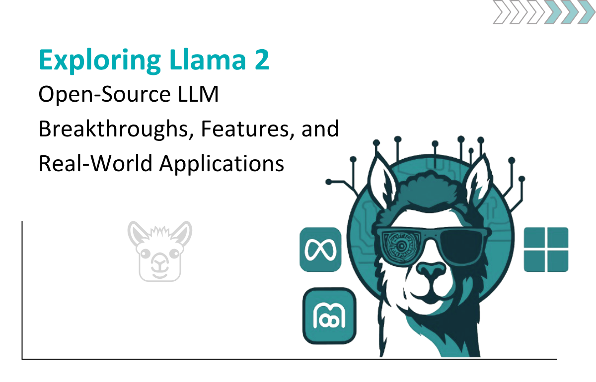 Blog, Exploring Llama 2: Open-Source LLM Advancements & Applications, Meta's open-source language model, featuring versions, tasks, Hugging Face integration, and implementation in Google Colab for diverse text tasks