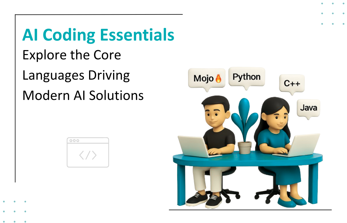 Programming Languages for AI Development - Python, C++, JavaScript, Julia, Scala, Go.