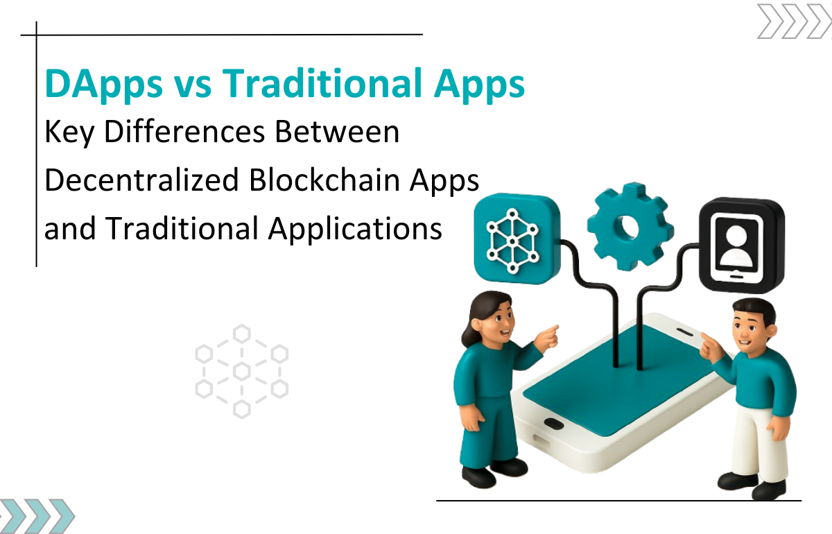 Comparison between Traditional Apps and Decentralized Apps (DApps) - Leveraging Web 3.0 and Blockchain Technology to Create Decentralized Future