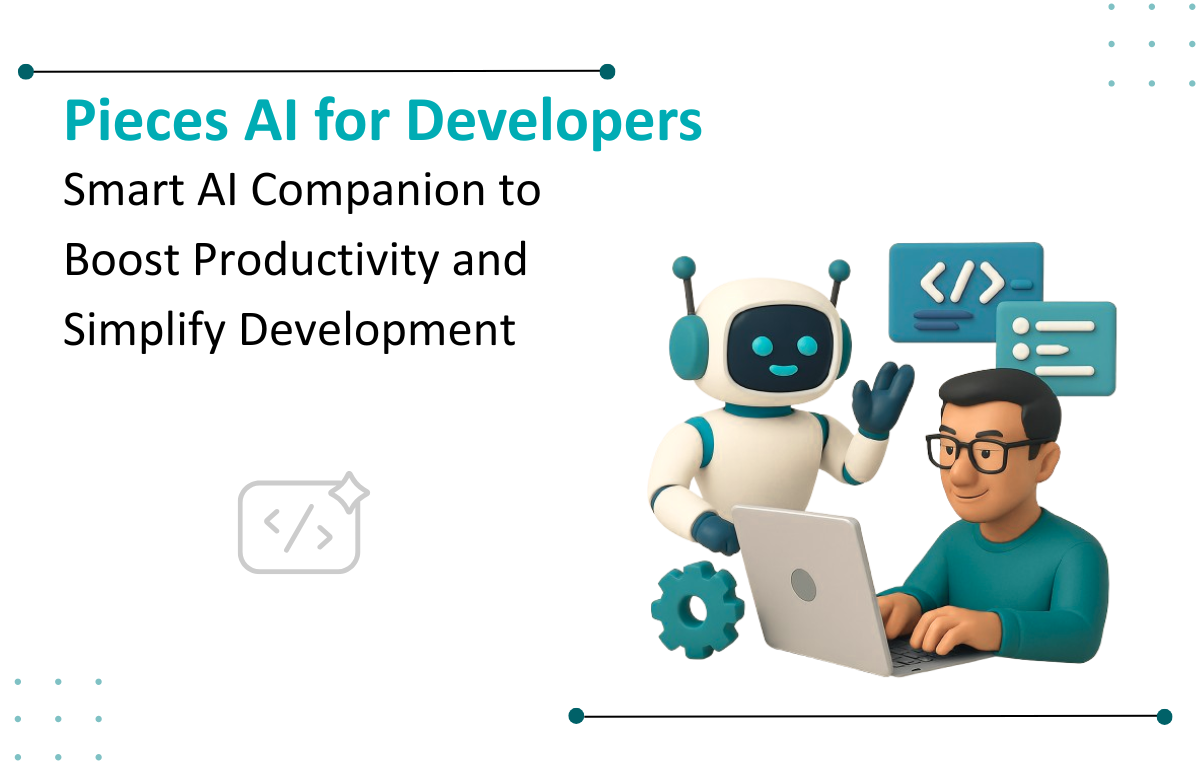 Pieces AI is your intelligent developer companion, helping you code faster, stay organized, and boost productivity with smart AI-powered tools.