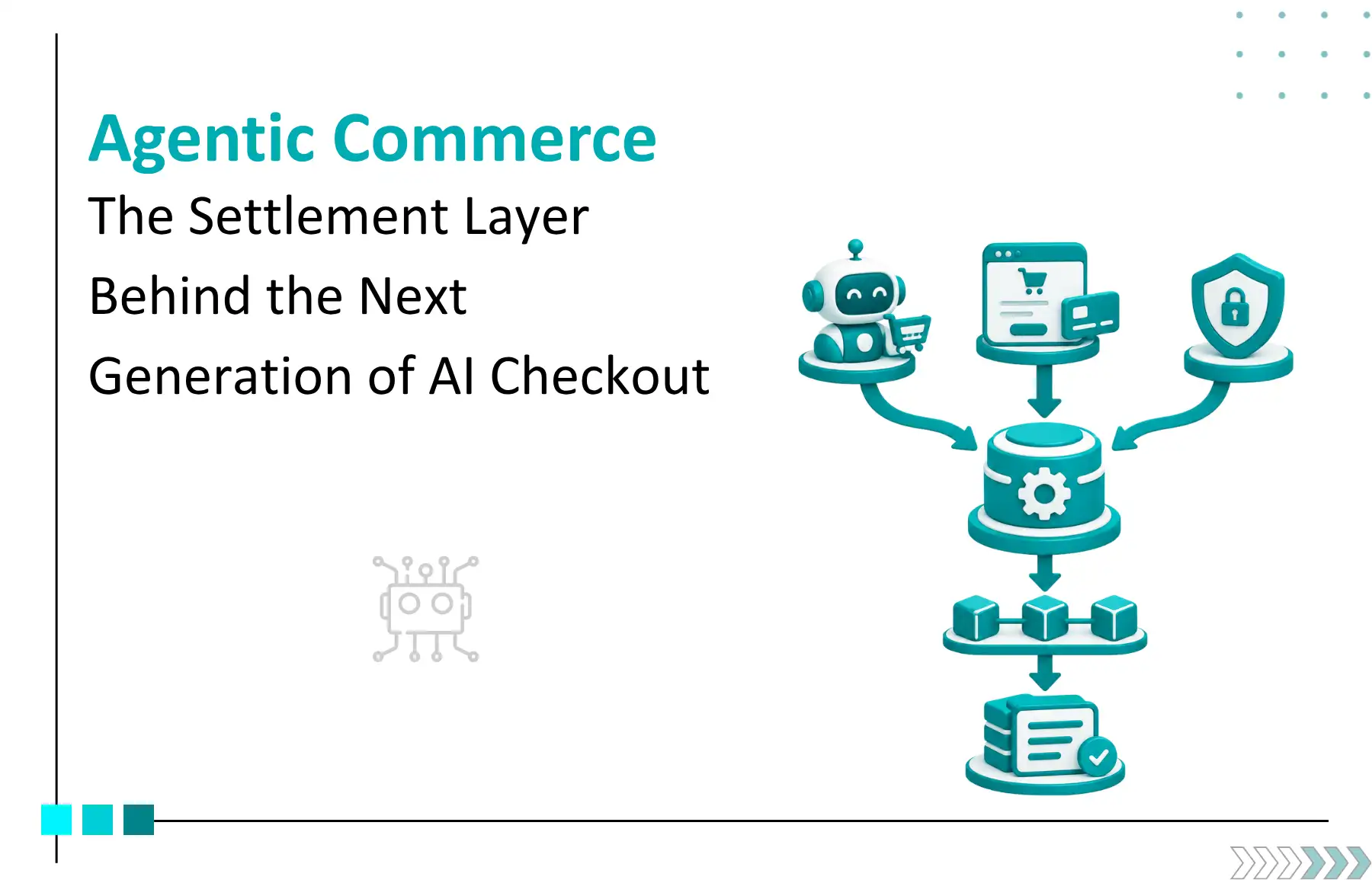 Agentic Commerce's Missing Piece: The Settlement Layer Under AI Checkout