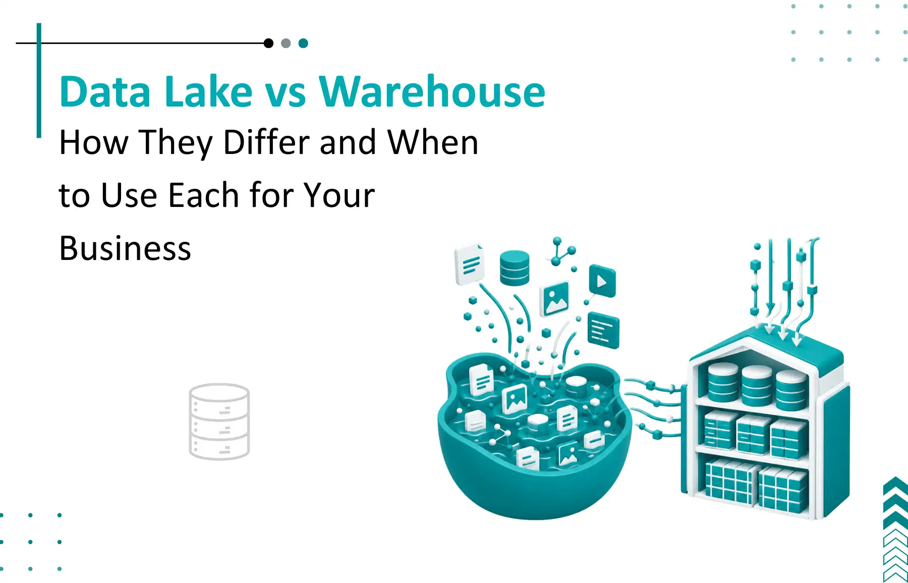 Data Lake vs Data Warehouse: How They Differ and When to Use Each