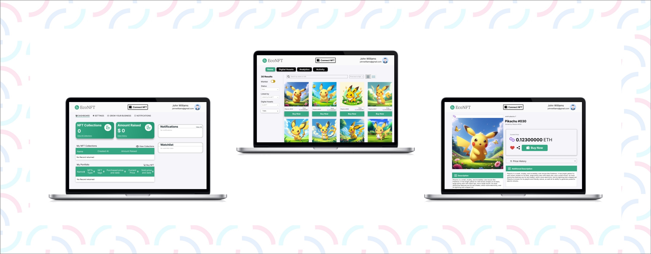 NFT Marketplace Developed Using Ethereum and Ploygon