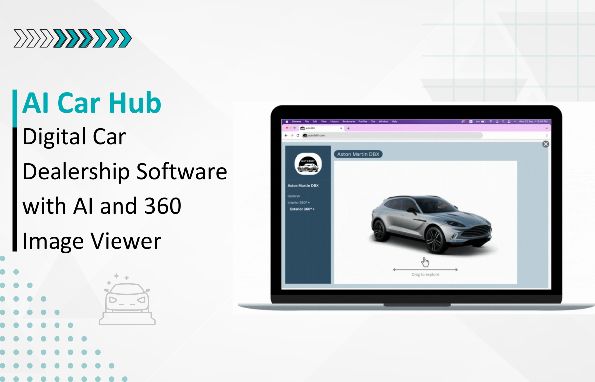 A Media Maker, Carousel and Driv-Thru photo studio for car industry to take pictures of the vehicles and process them using AI, generating 360-degree HD media